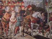 Benozzo Gozzoli, The train of the holy three Konige